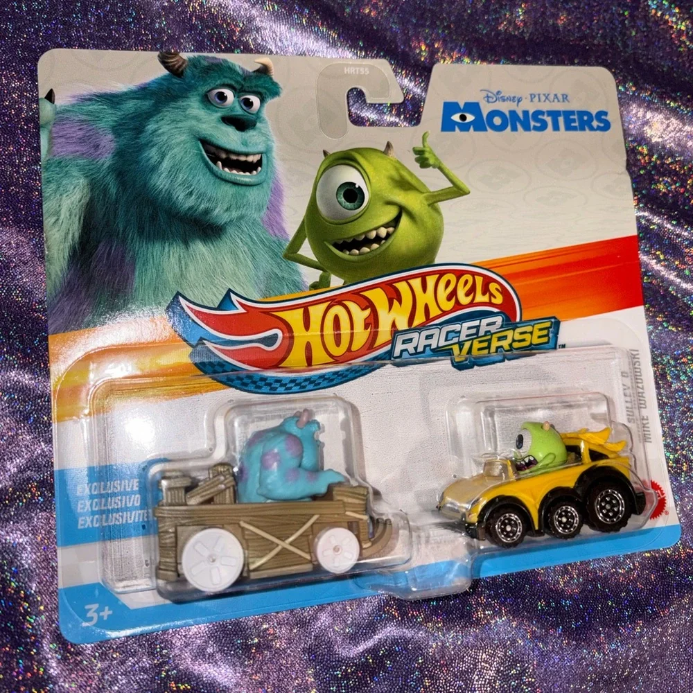 Exclusive Disney Pixar Monster’s, Inc. Hot Wheels Racer Sulley & Mike